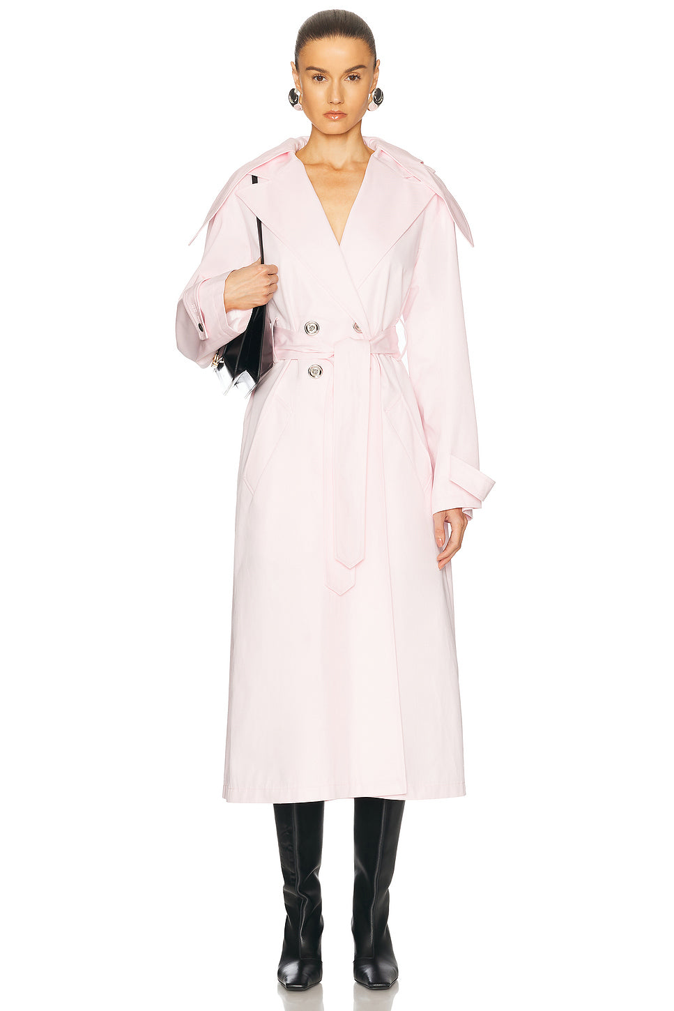Hooded Trench Coat