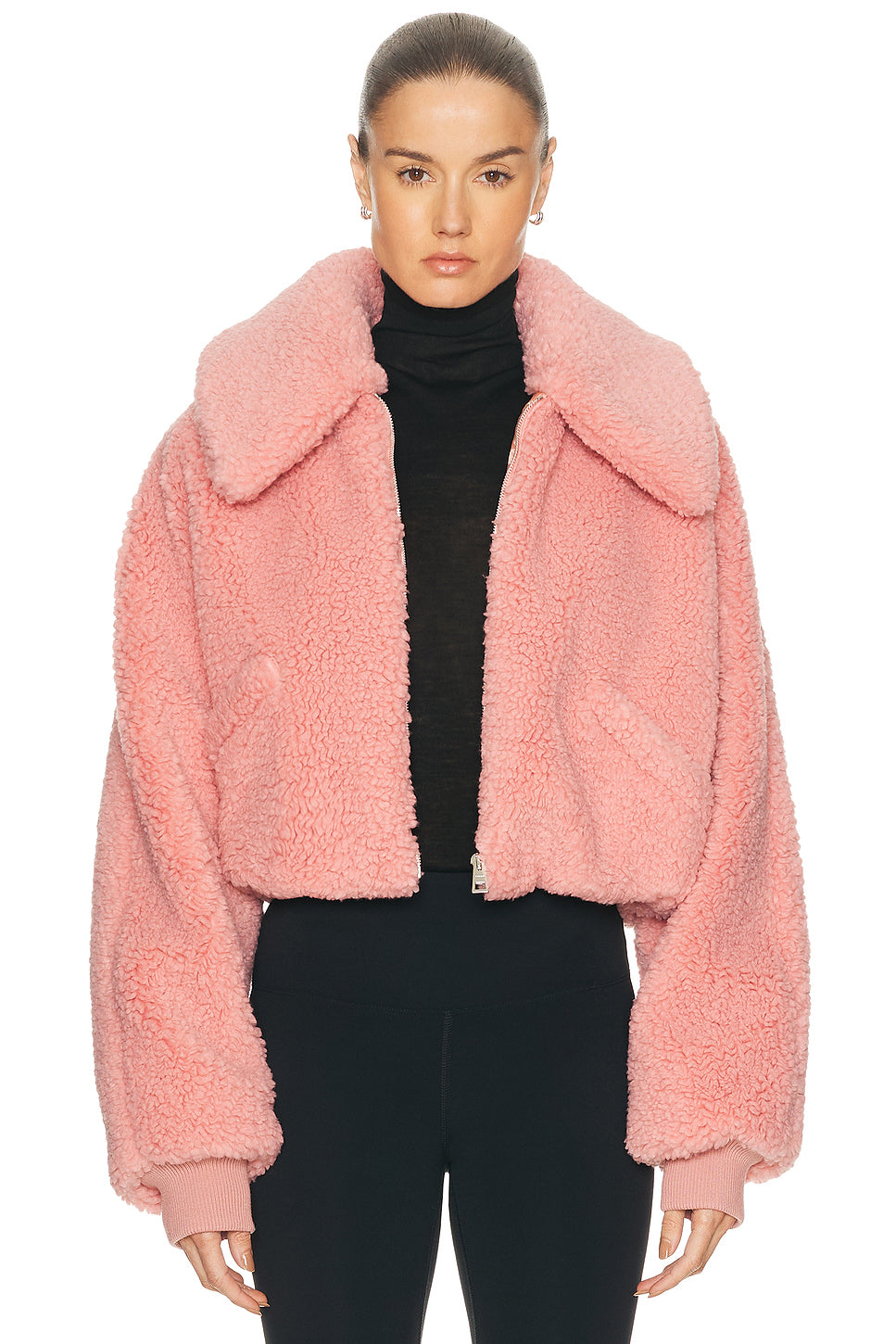 Faux Fur Bomber Jacket