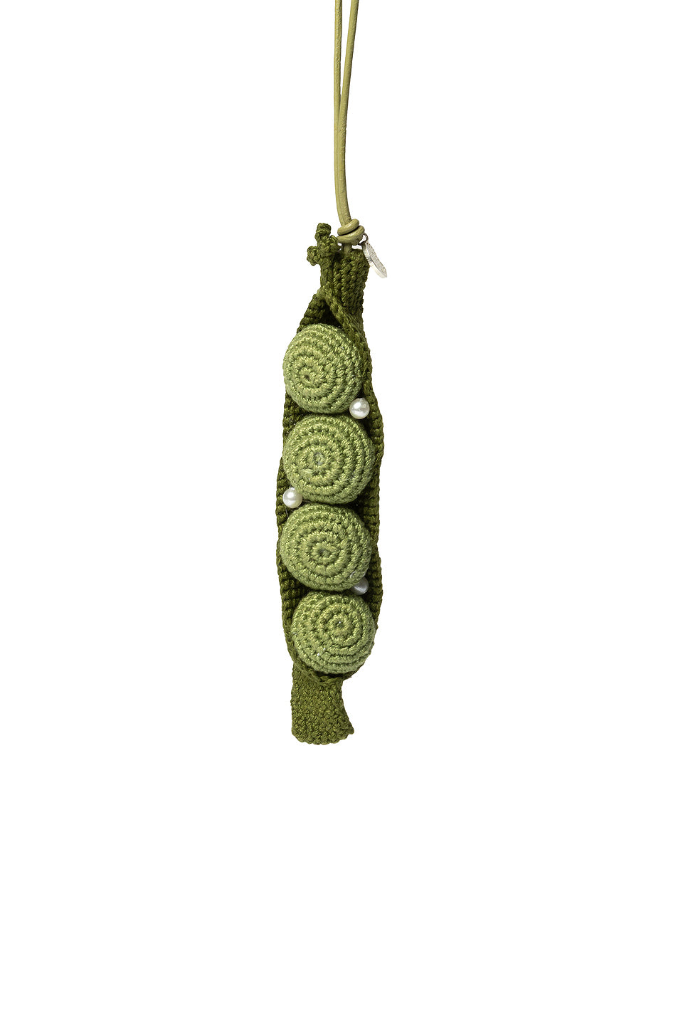 Bean Crochet Bag Charm