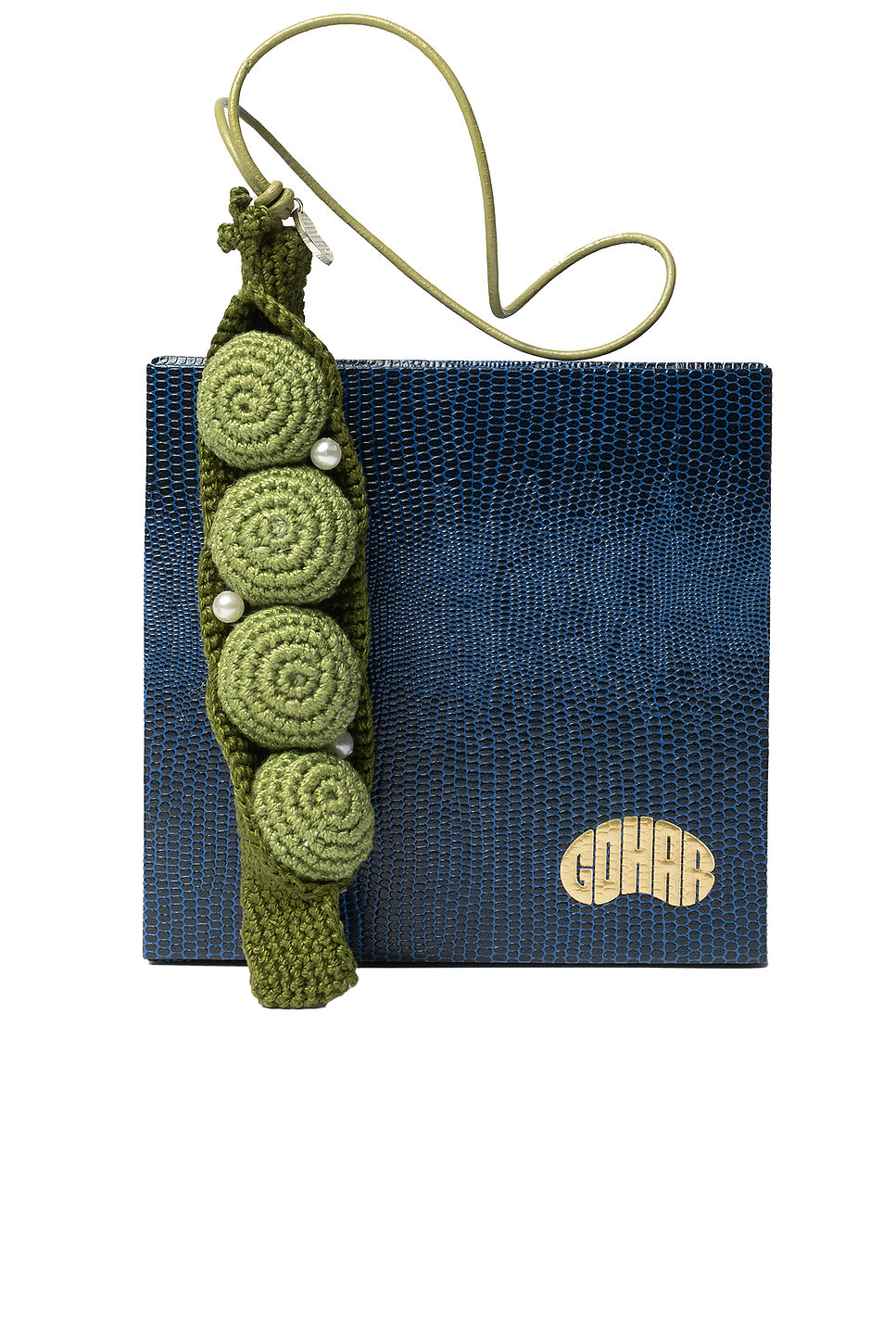 Bean Crochet Bag Charm