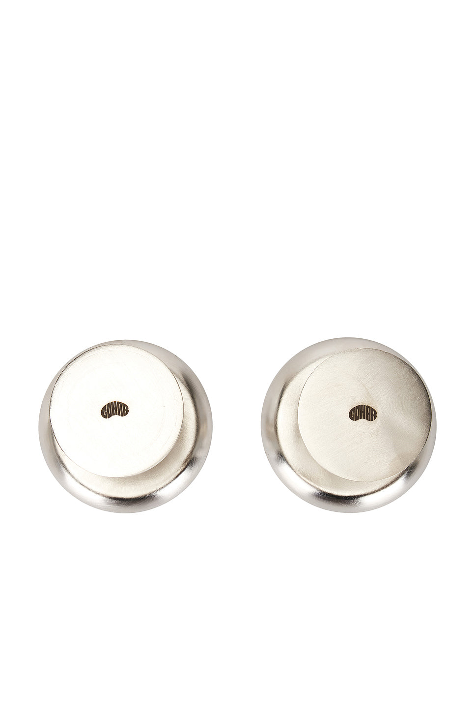 Dessert Stems Set in Stainless Steel