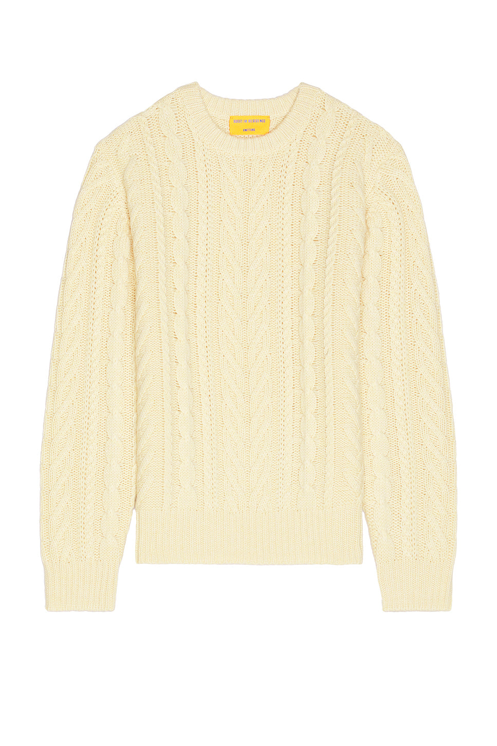 Fisherman Crew Neck Sweater