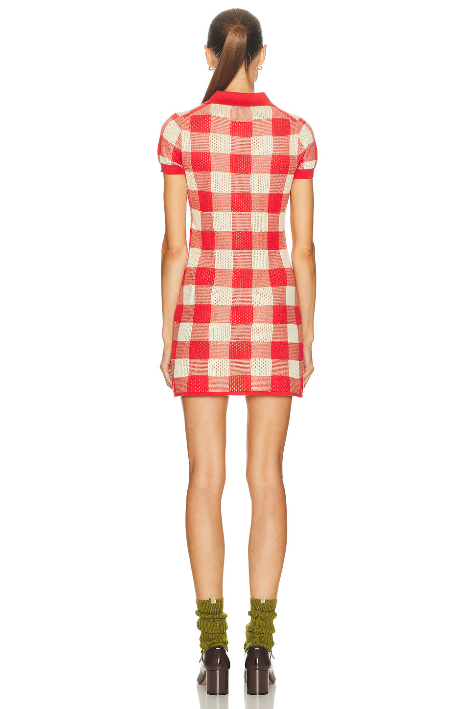 Gingham Polo Dress