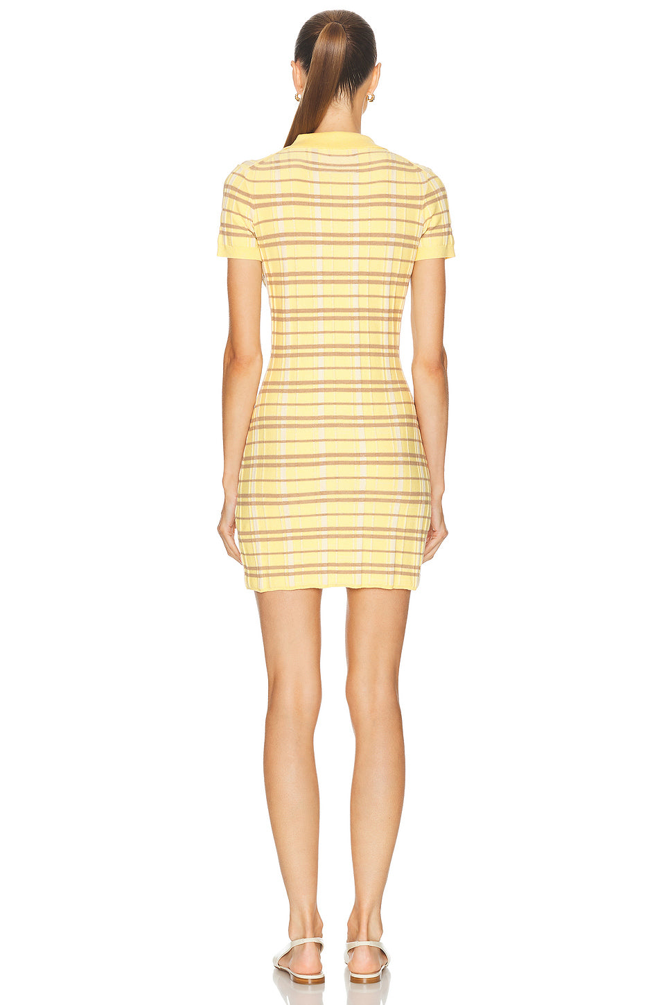 Plaid Polo Dress