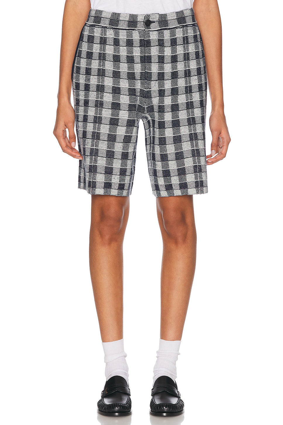 Gingham Bermuda Short