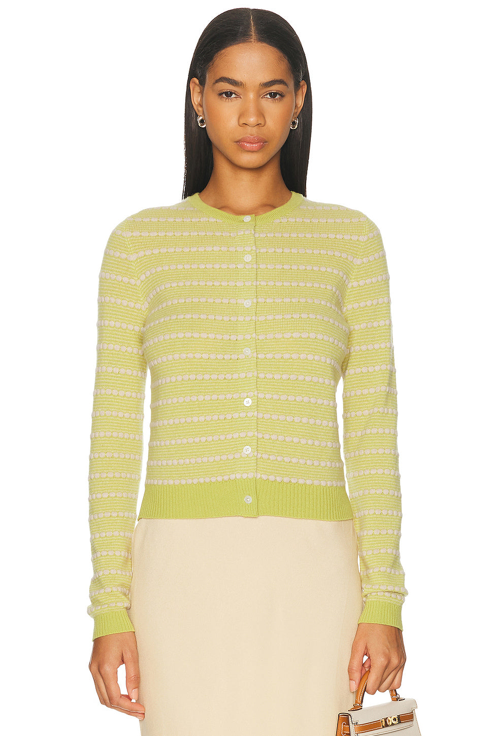 Pebble Stripe Jane Cardigan