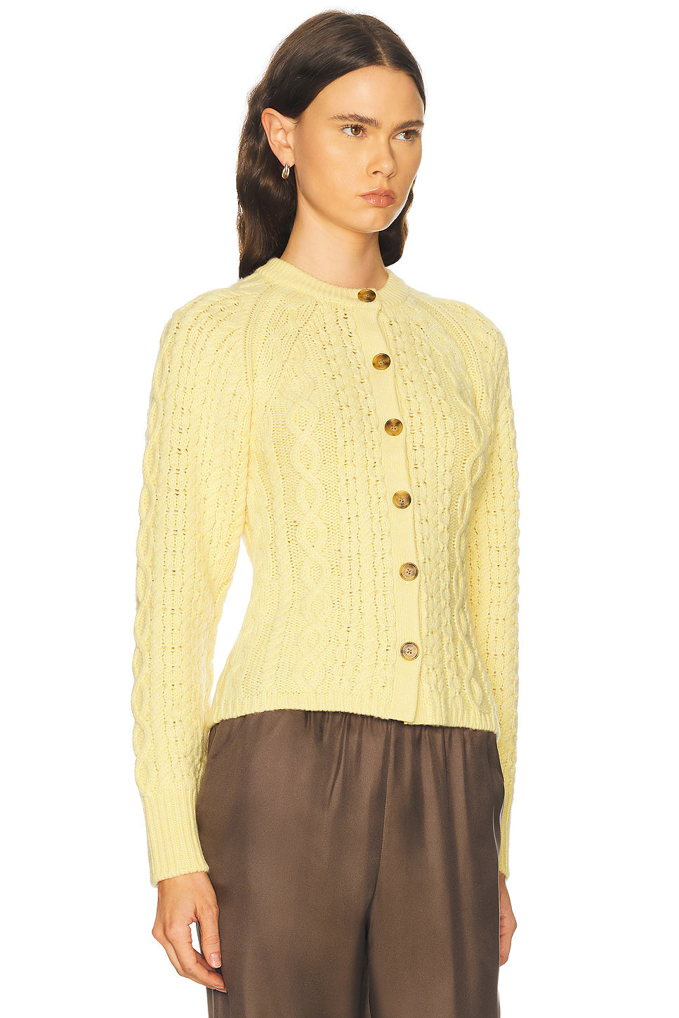 Cable Sculpted Cardigan