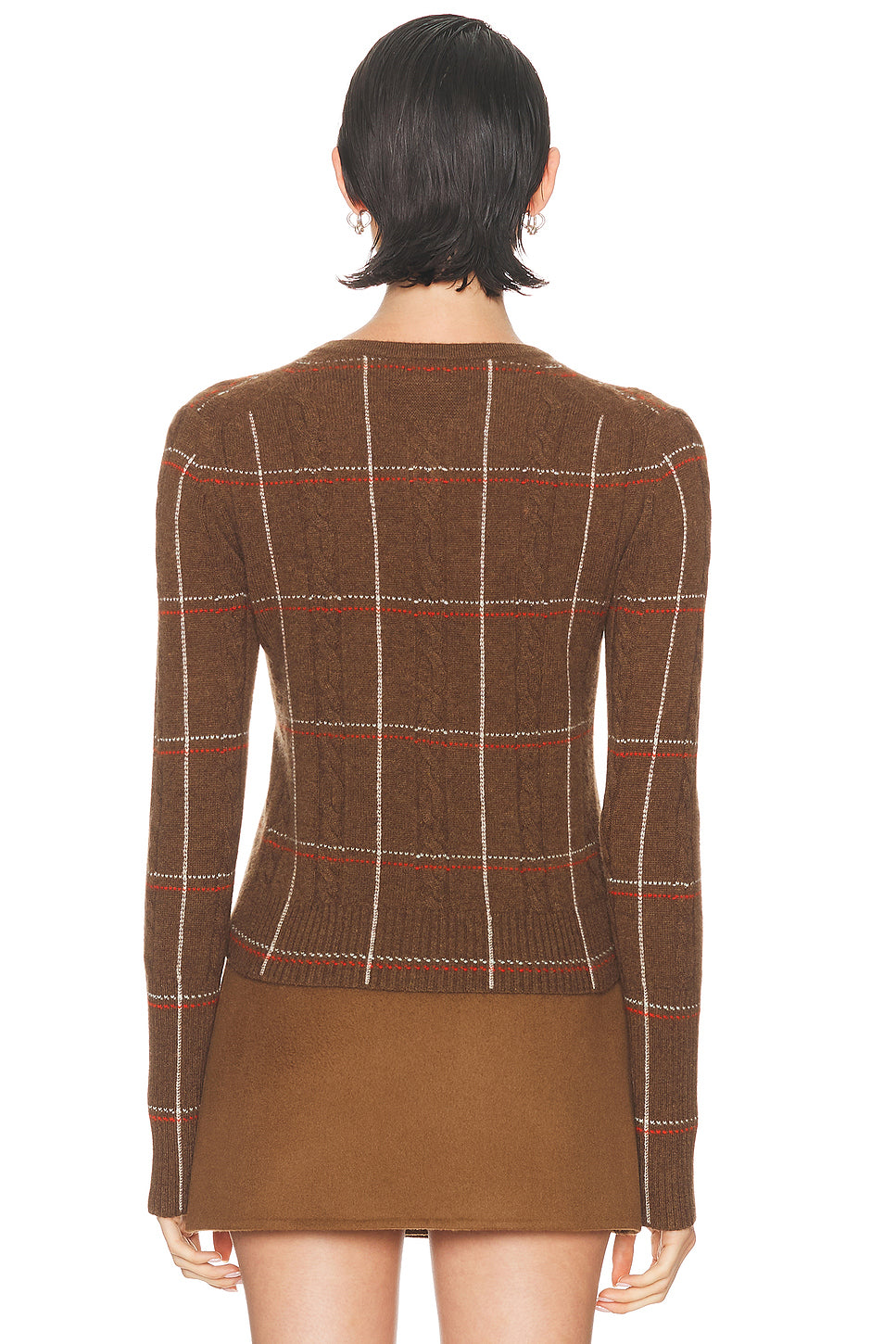 Jane Check Cardigan