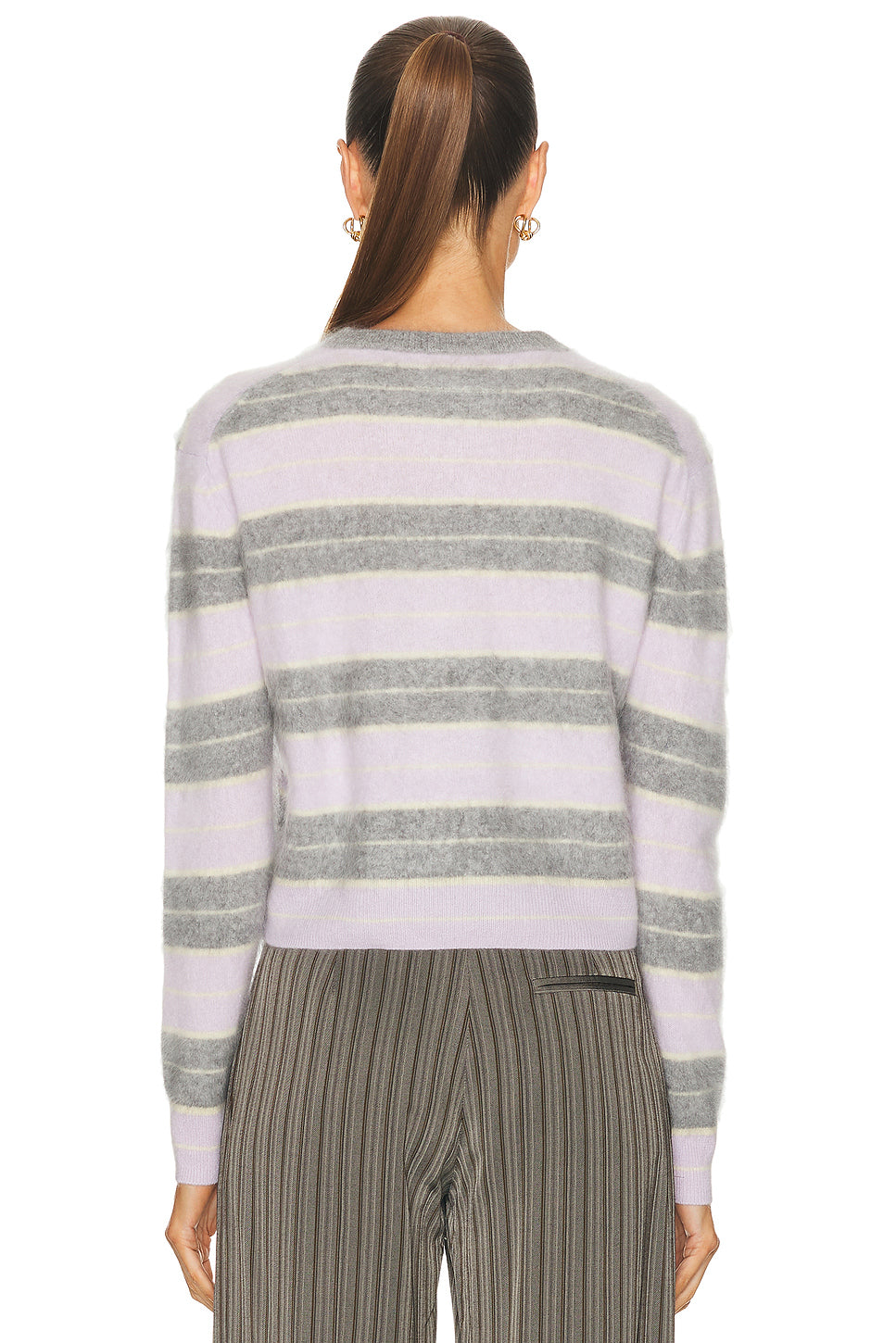 Grizzly Stripe Crewneck Sweater