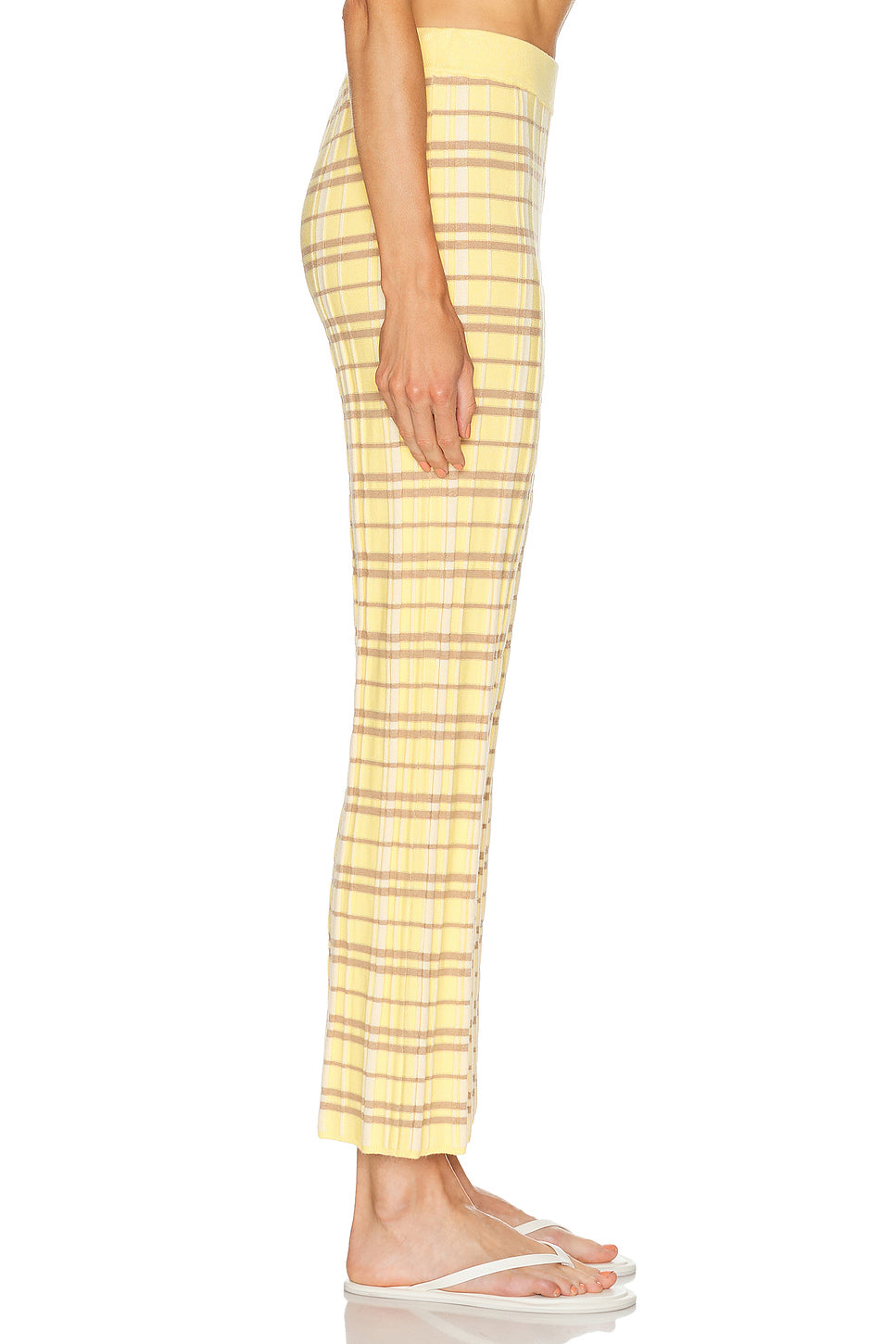 Plaid Flare Pant