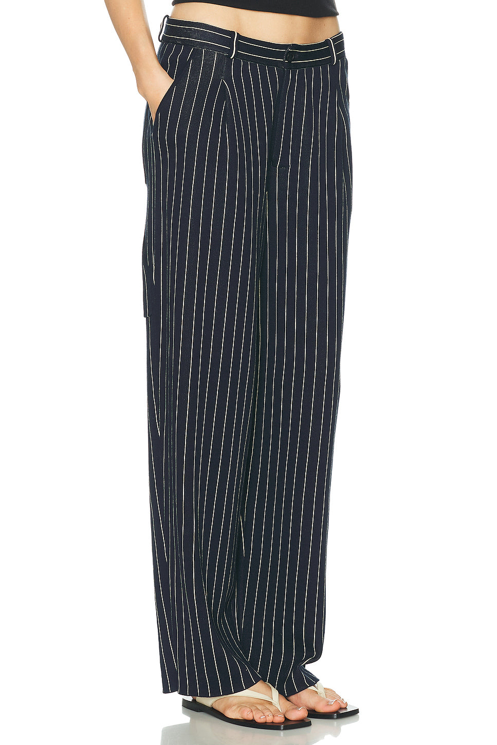 Pinstripe Carpenter Pant