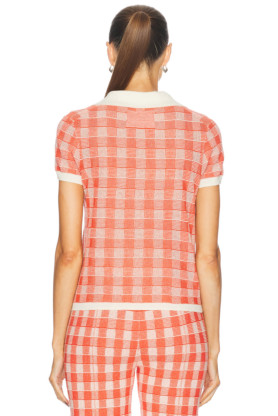 Gingham Shrunken Polo