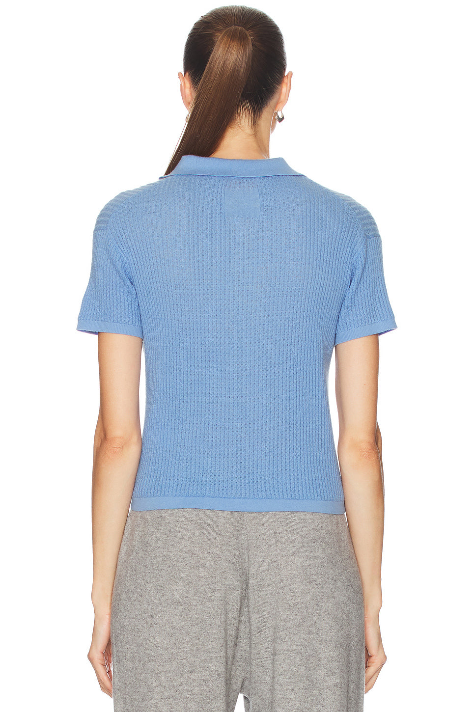 Shrunken Cashmere Polo