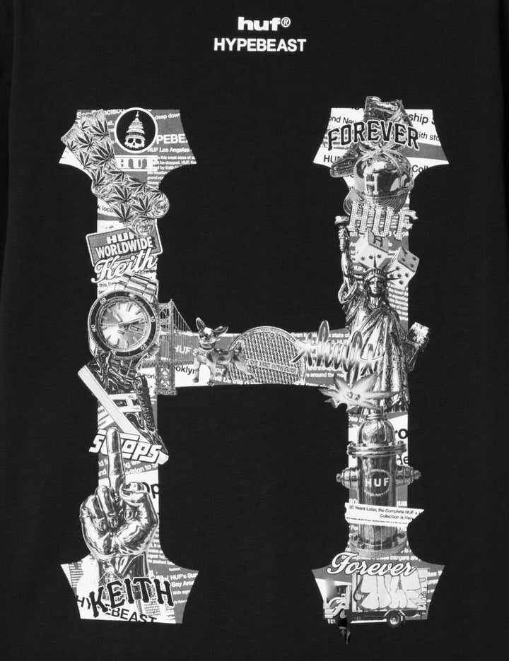 HUF X Hypebeast 20th Anniversary T-shirt