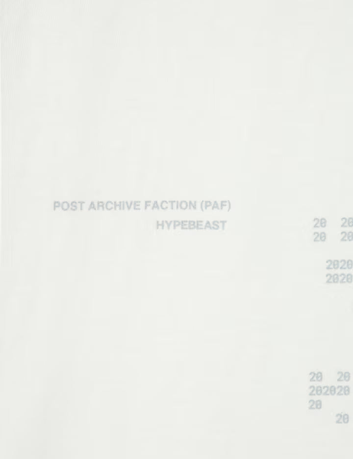 POST ARCHIVE FACTION (PAF) X Hypebeast 20th Anniversary T-Shirt