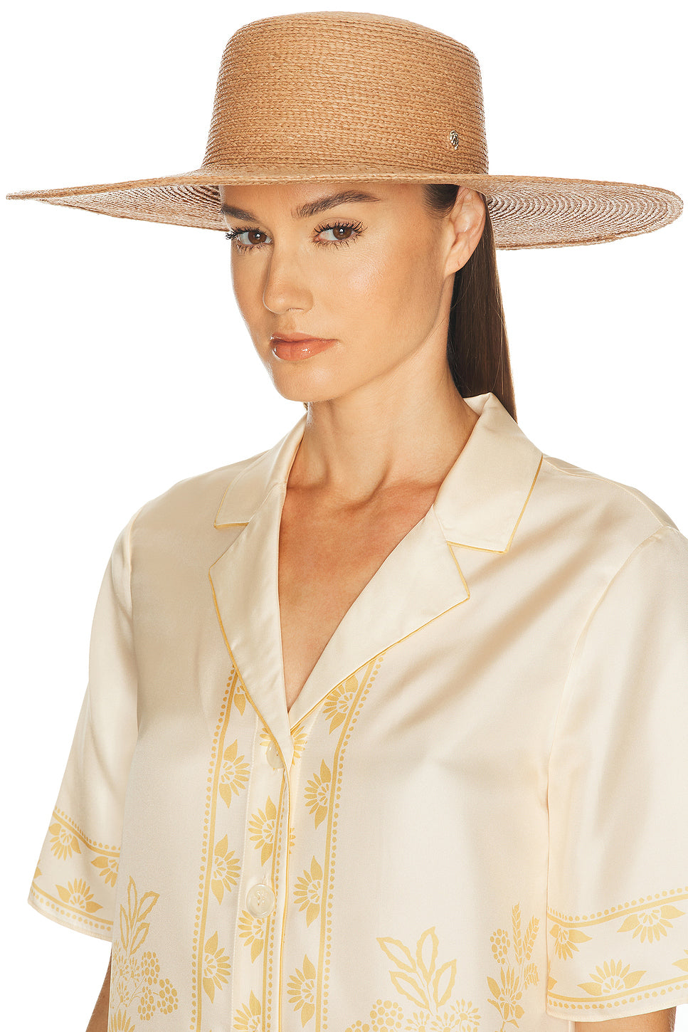 Nathalia Raffia Braid Hat