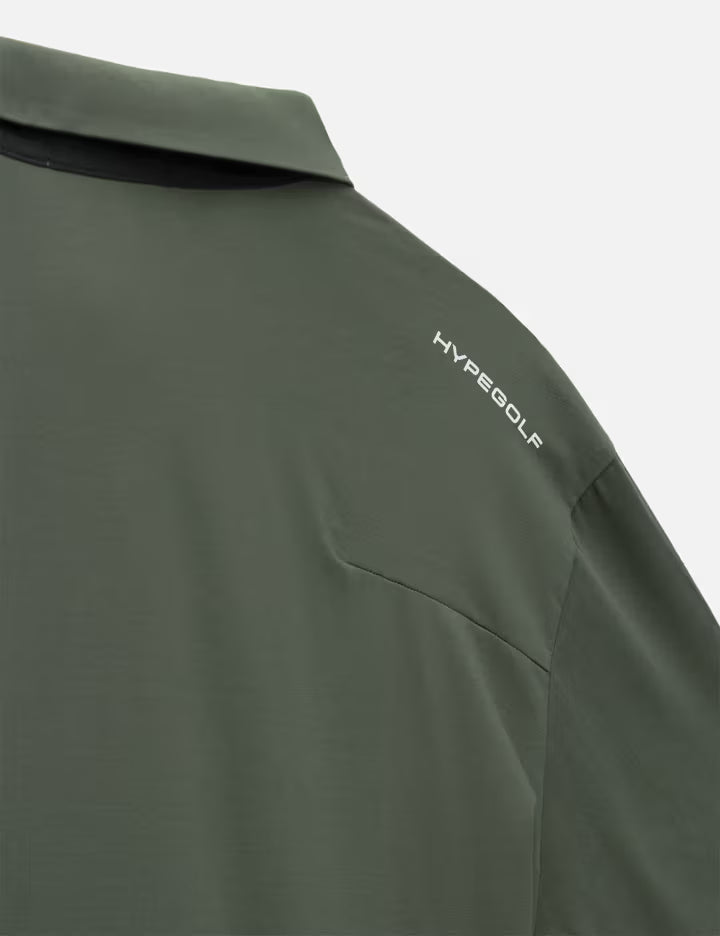 HYPEGOLF X POST ARCHIVE FACTION (PAF) Diagonal Polo T-Shirt