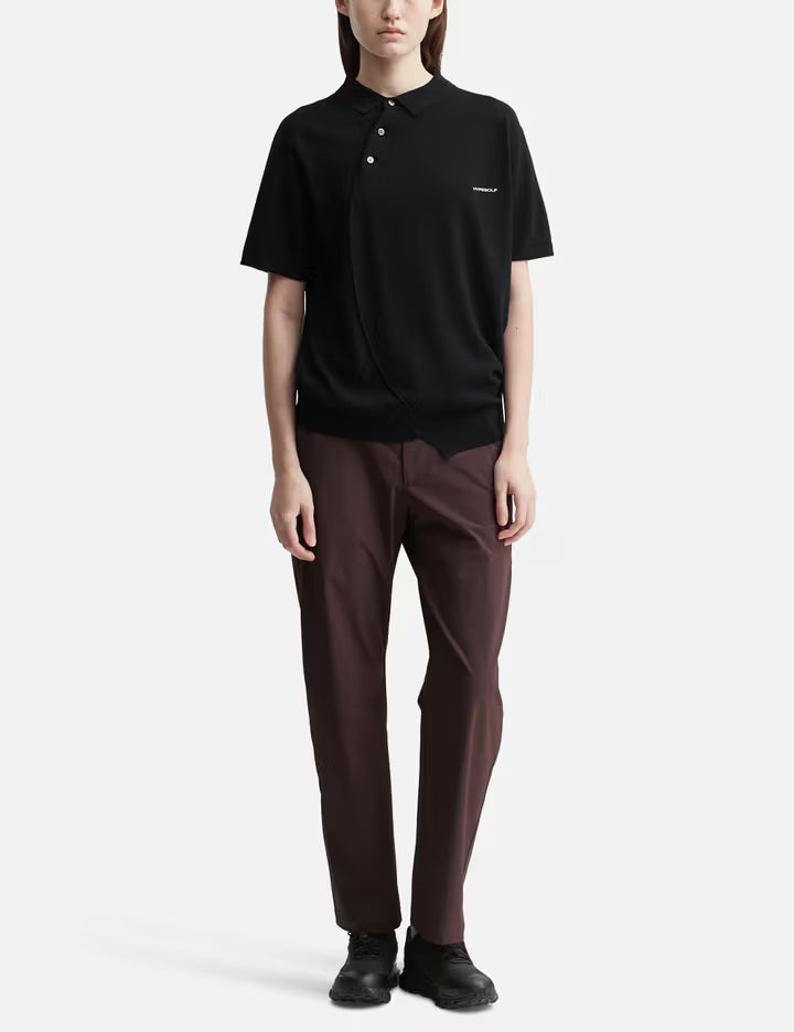HYPEGOLF X POST ARCHIVE FACTION (PAF) Knit S/S Polo