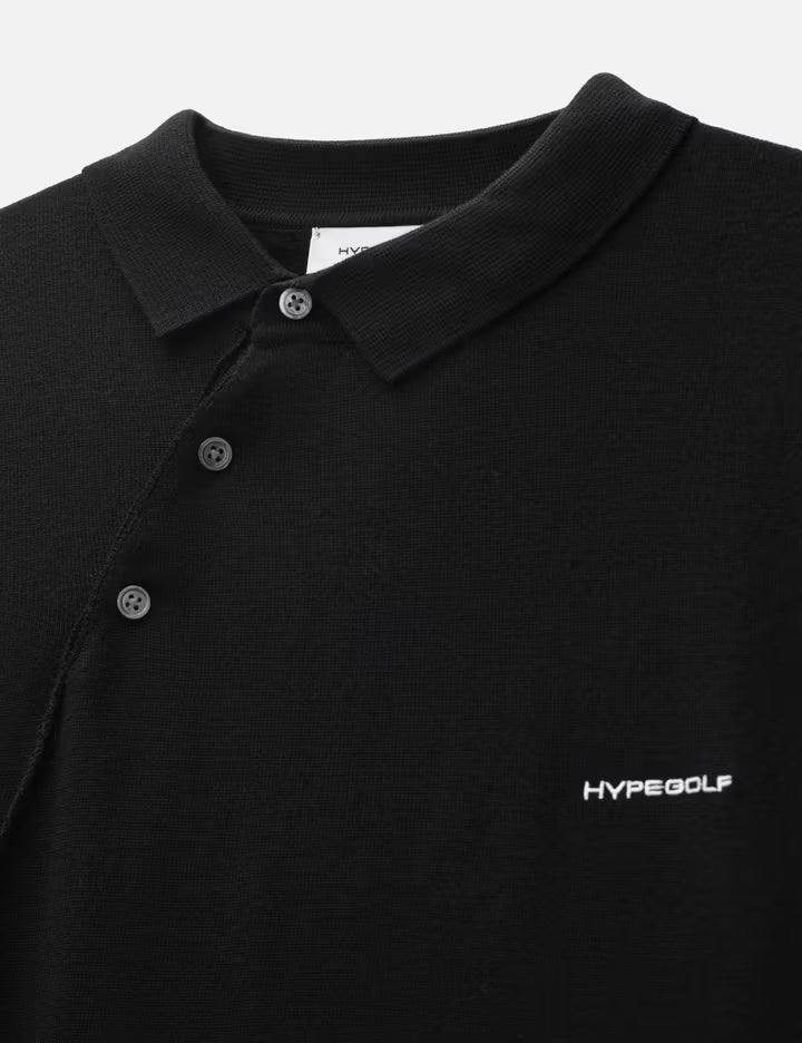 HYPEGOLF X POST ARCHIVE FACTION (PAF) Knit S/S Polo