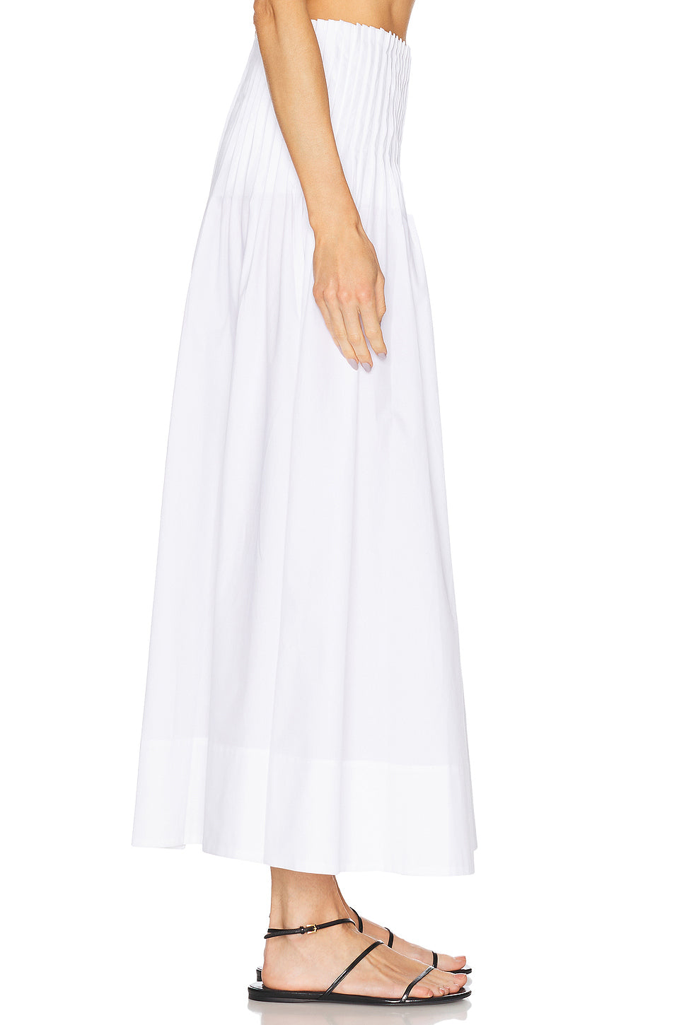 Poplin Maxi Skirt