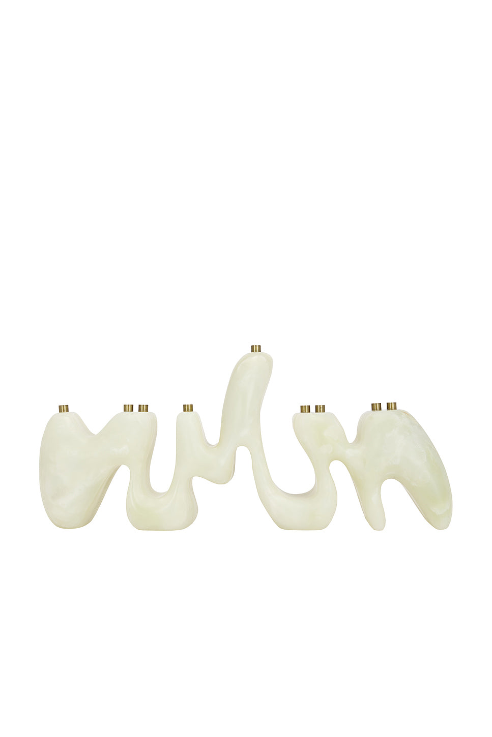 Onyx Menorah Sculpture