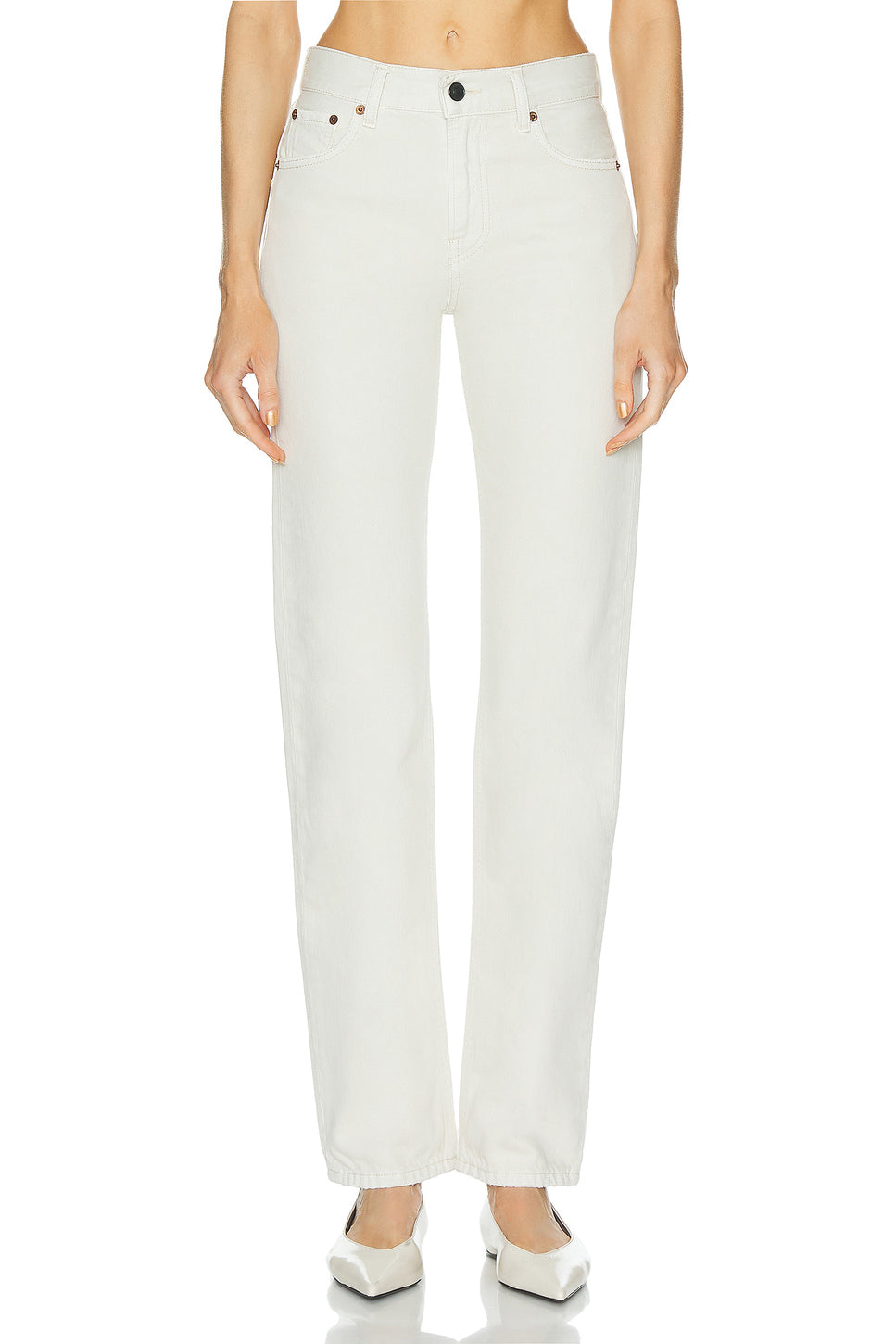 Cleo Slim Straight Jeans