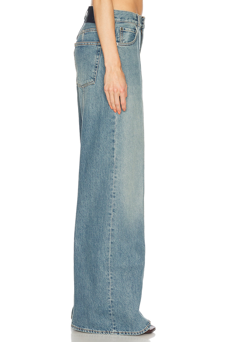 Peace Wide Leg Jeans