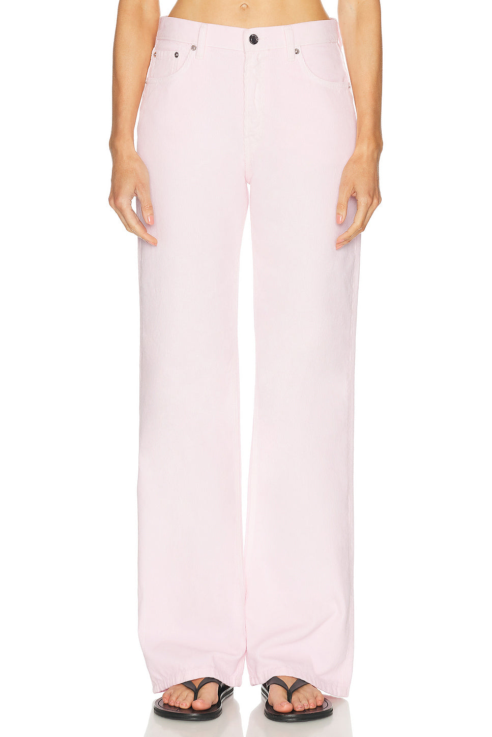 Korea Velvet Pier Flare Leg