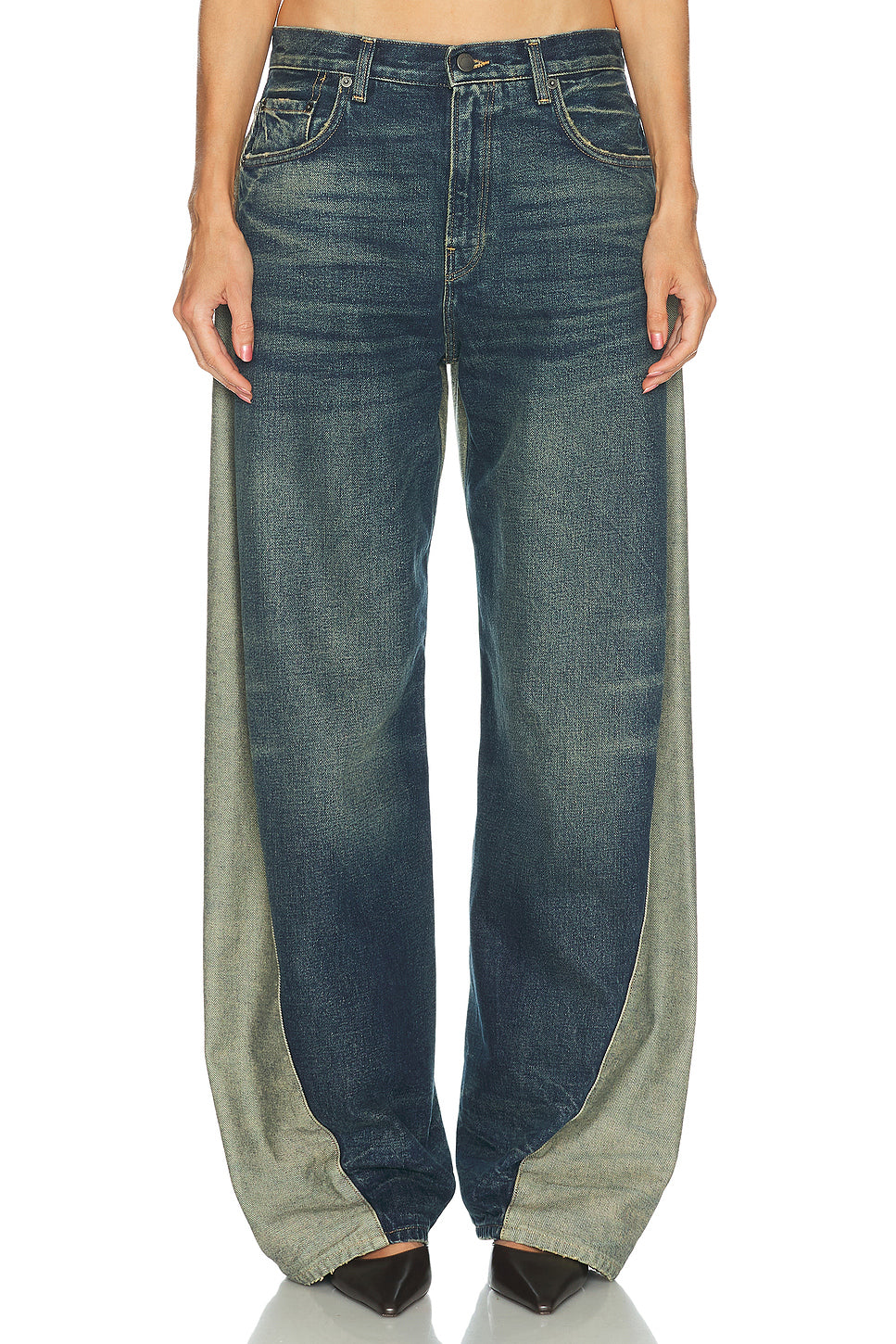 Clyde Double Wide Barrel Leg