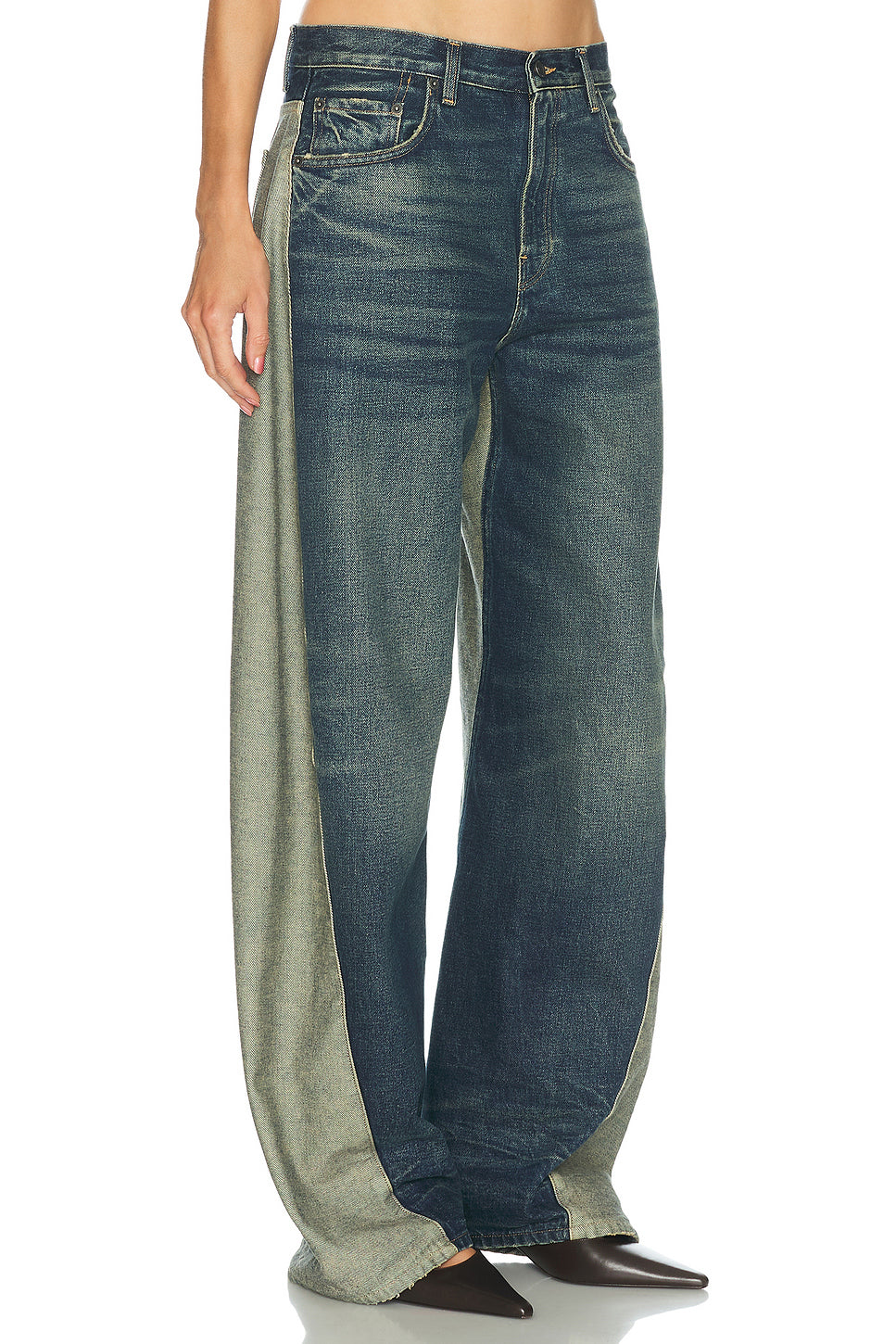 Clyde Double Wide Barrel Leg