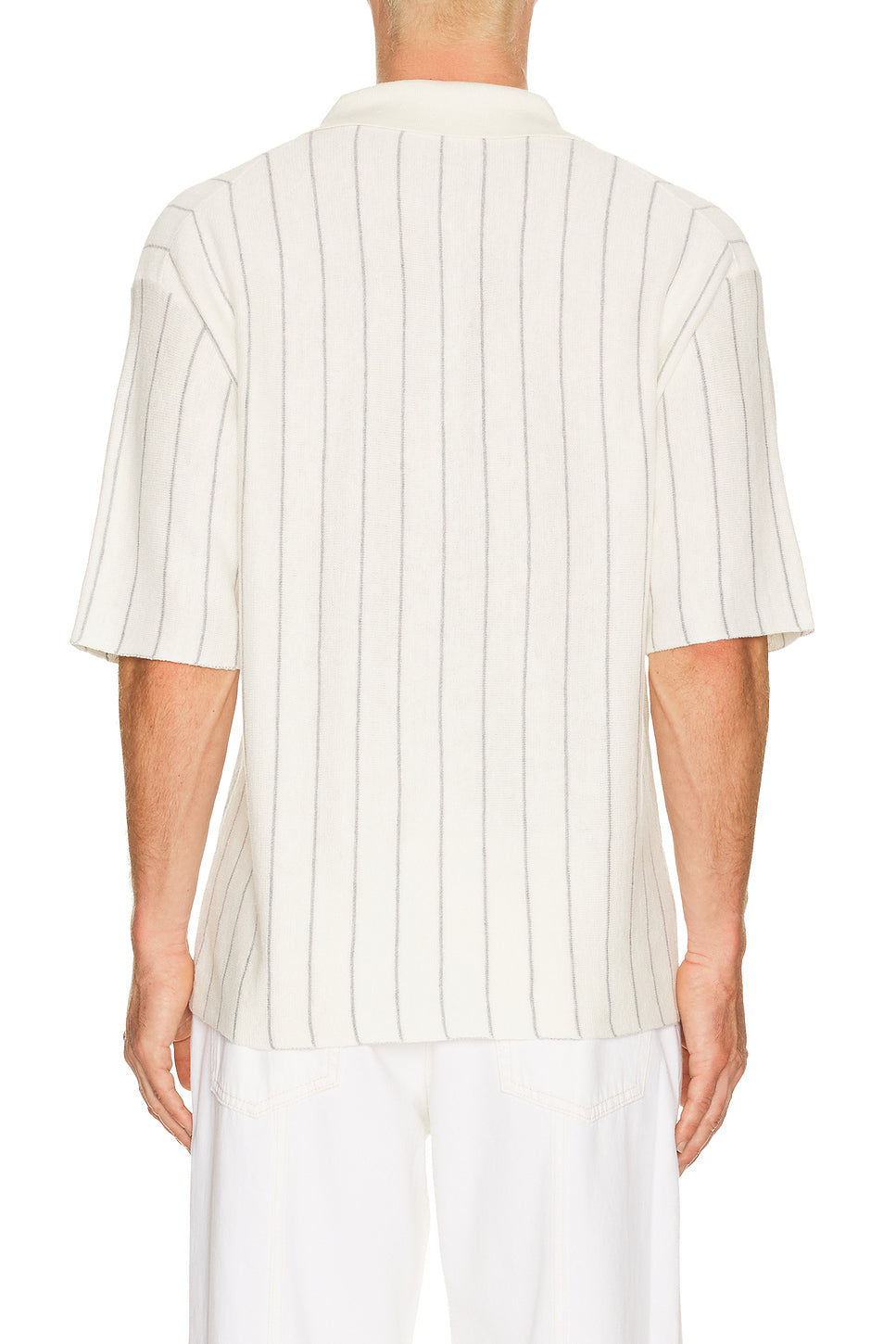 Short Sleeve Stripe Polo.