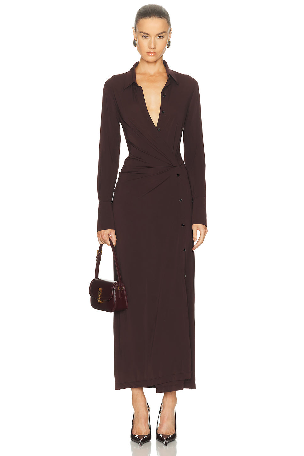 Twisted Shirt Dress