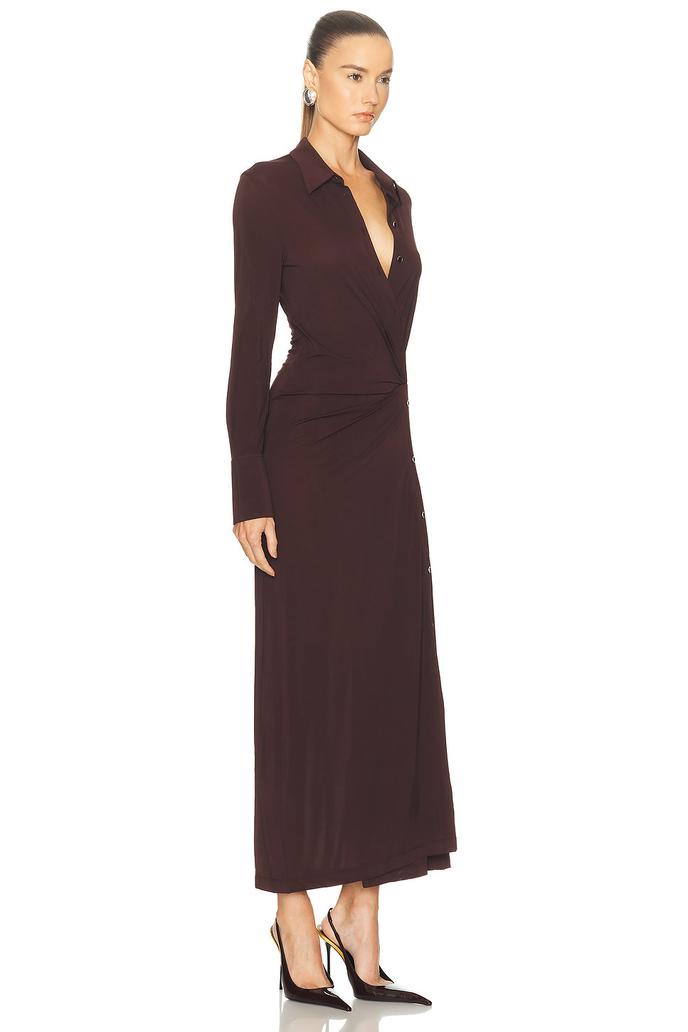 Twisted Shirt Dress