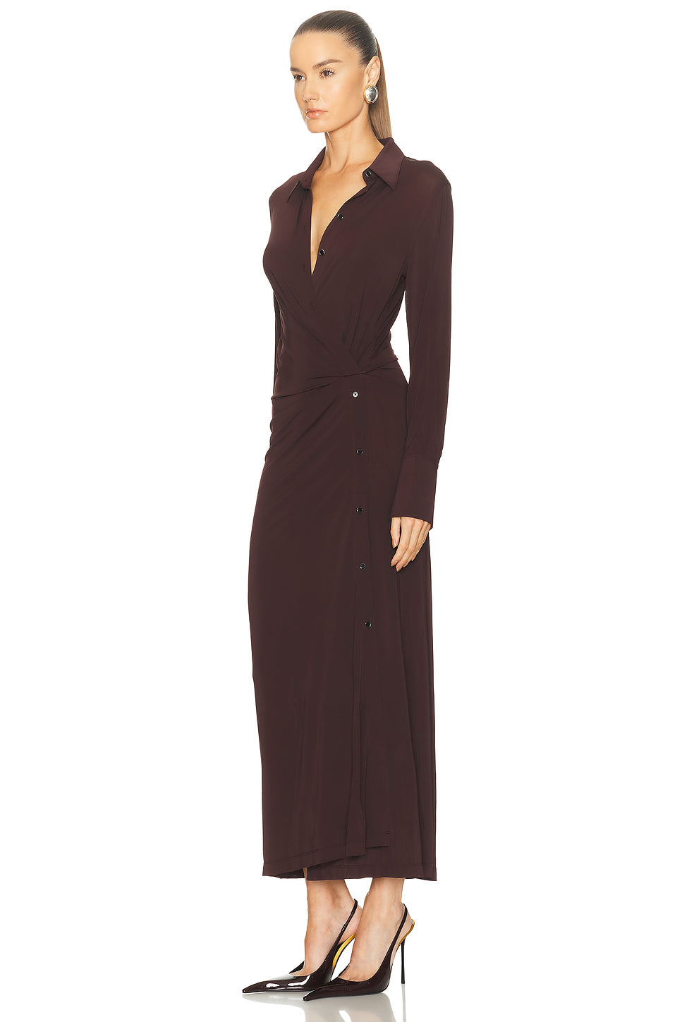 Twisted Shirt Dress