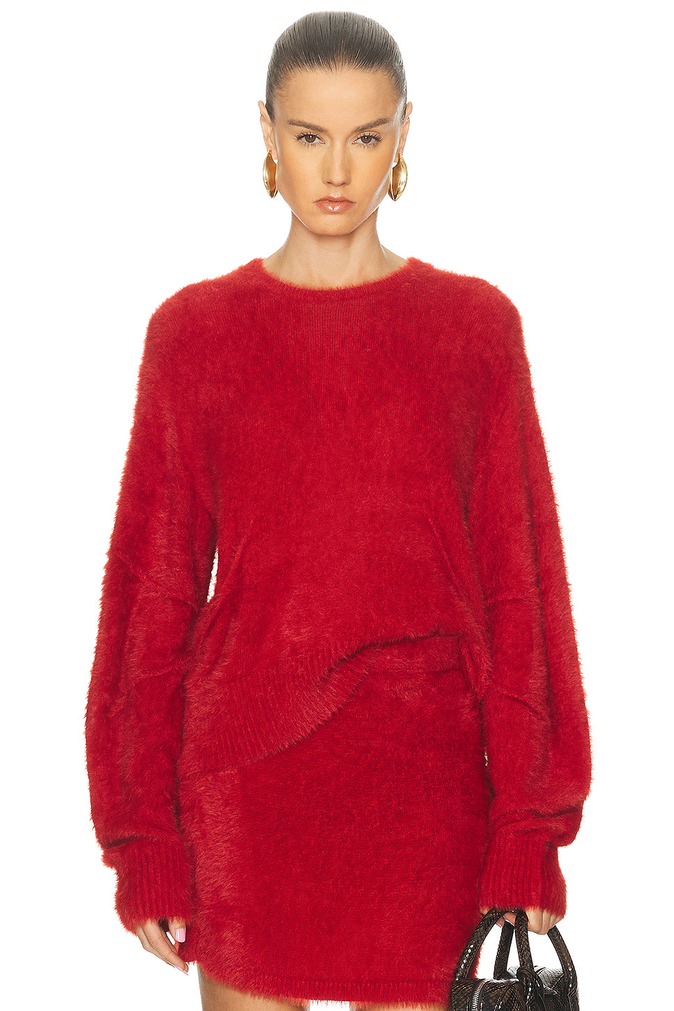Eyelash Crewneck Sweater