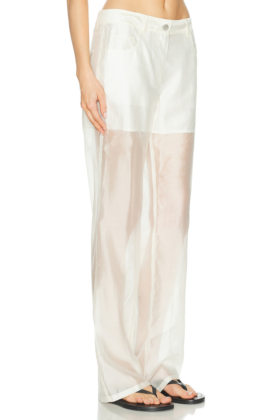 Sheer Bootcut Pant
