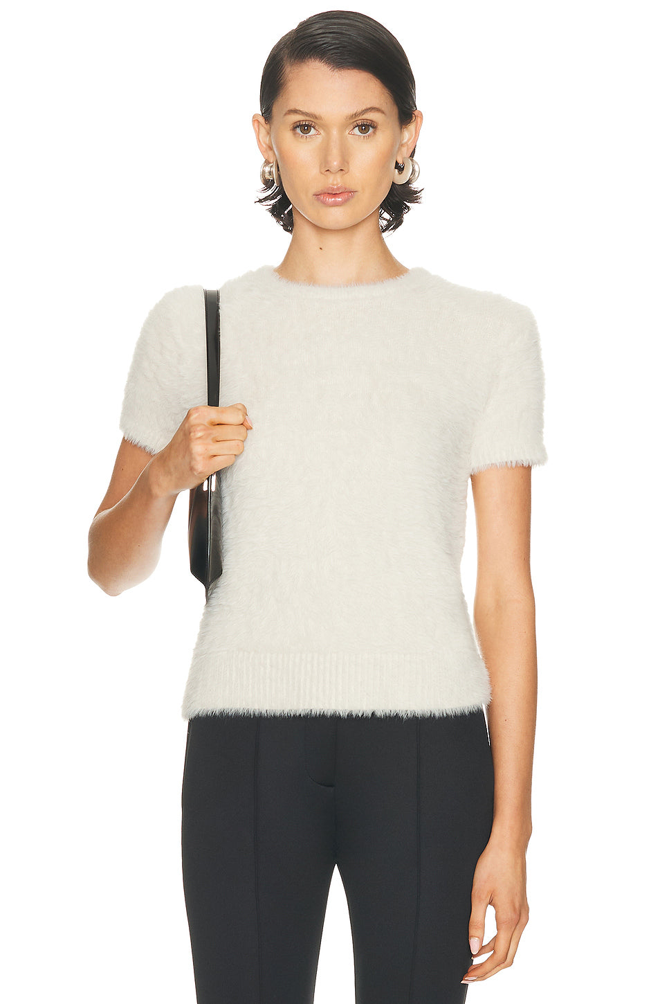 Crop Eyelash Tee