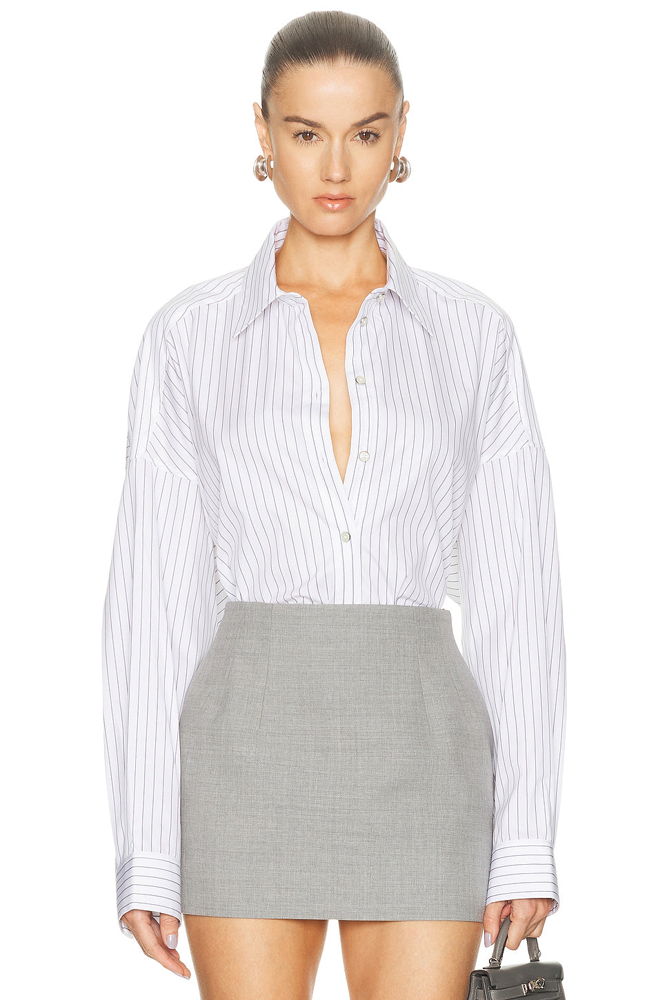 Placket Cinch Shirt