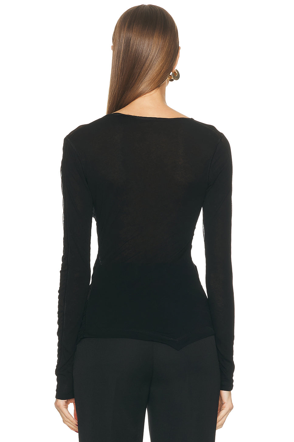 Seamed Wind Top