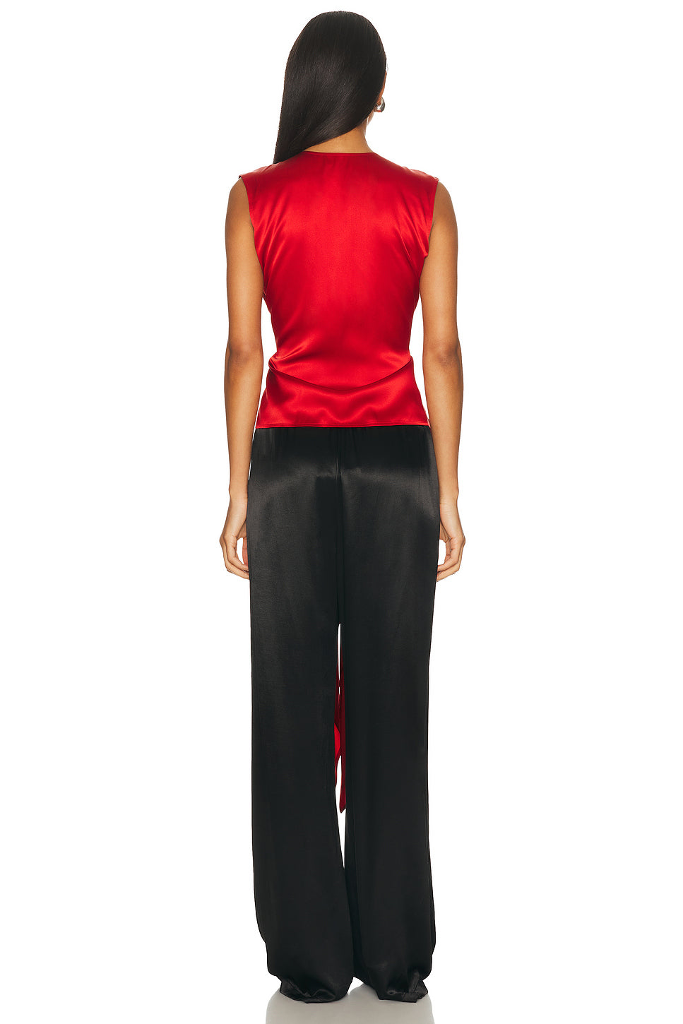 Draped Scarf Top