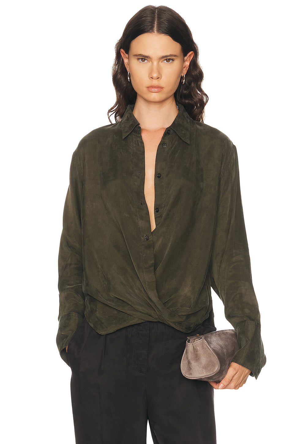 Fluid Drape Shirt