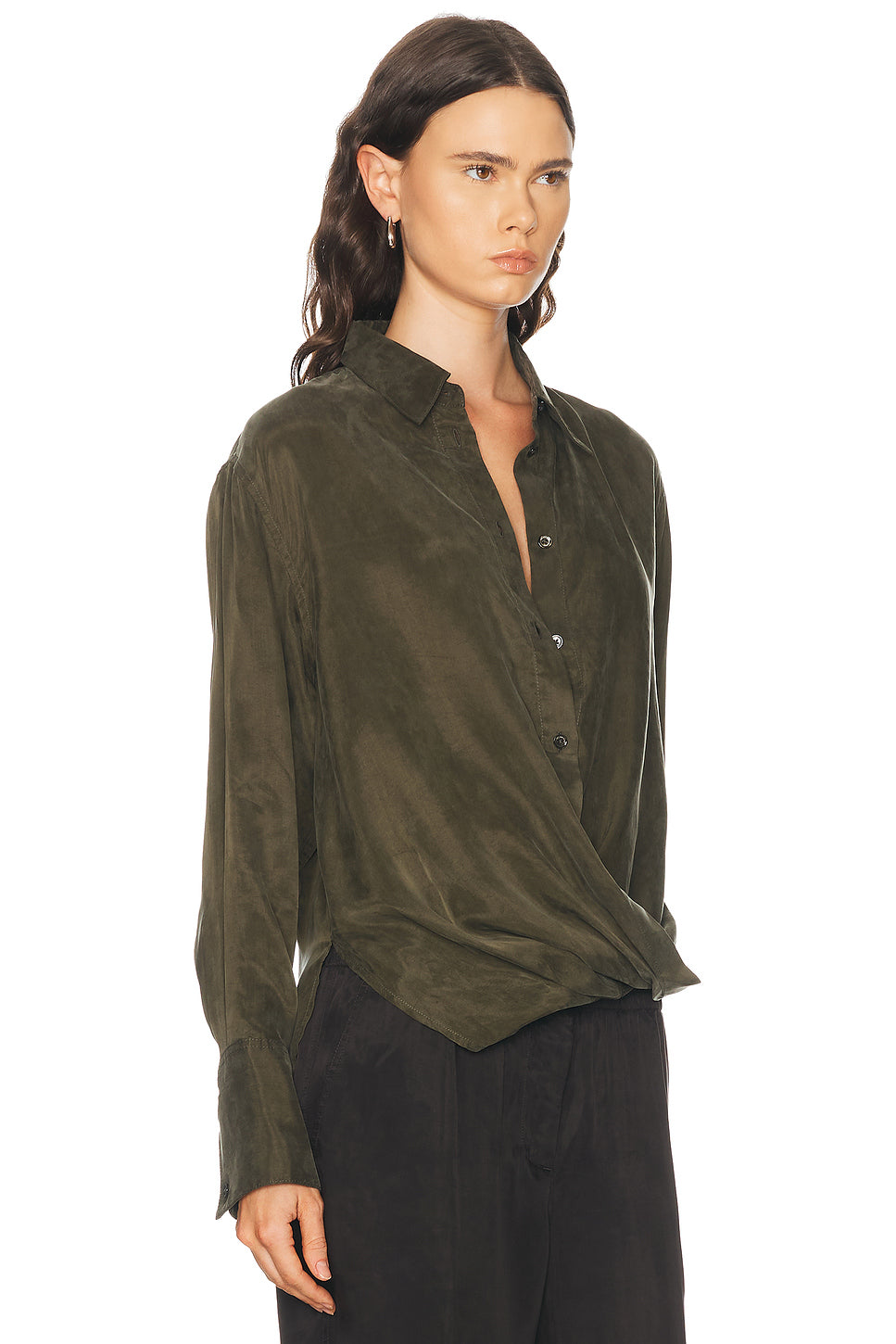 Fluid Drape Shirt