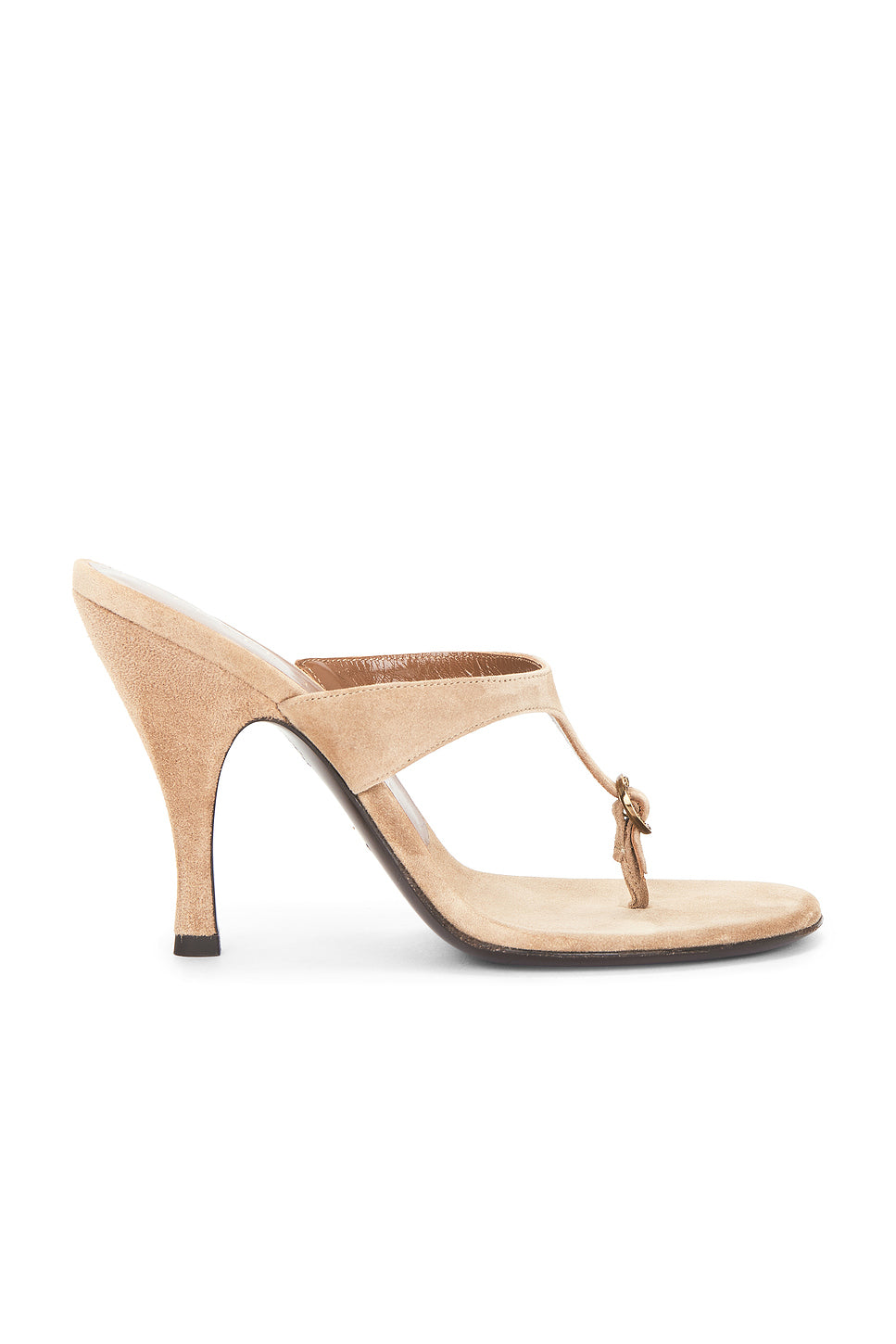 Kiss And Tell Suede Mule
