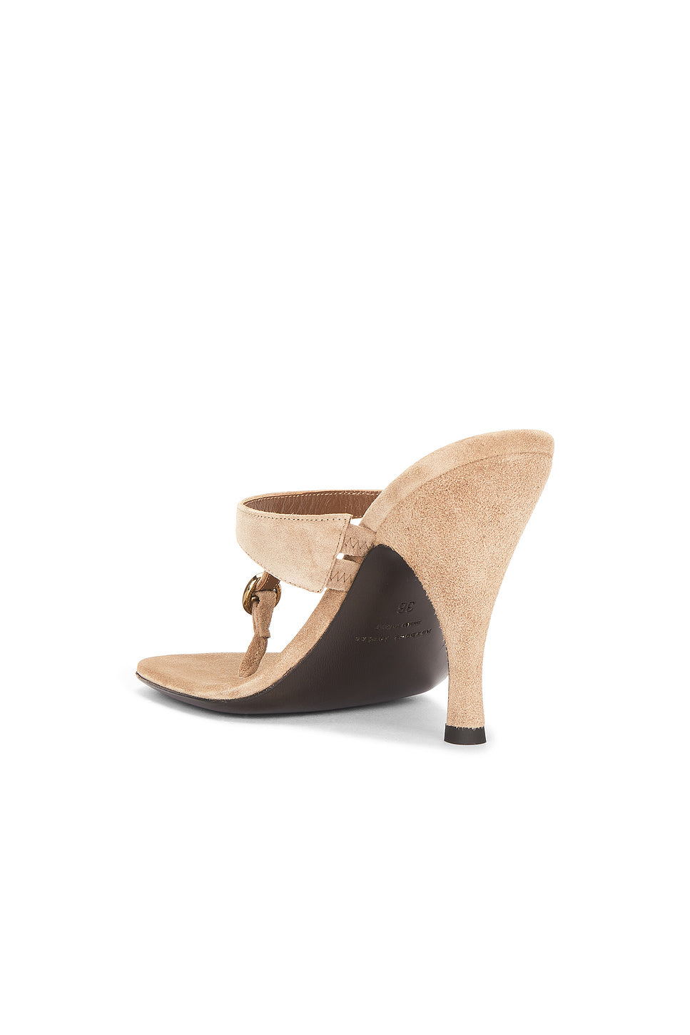 Kiss And Tell Suede Mule