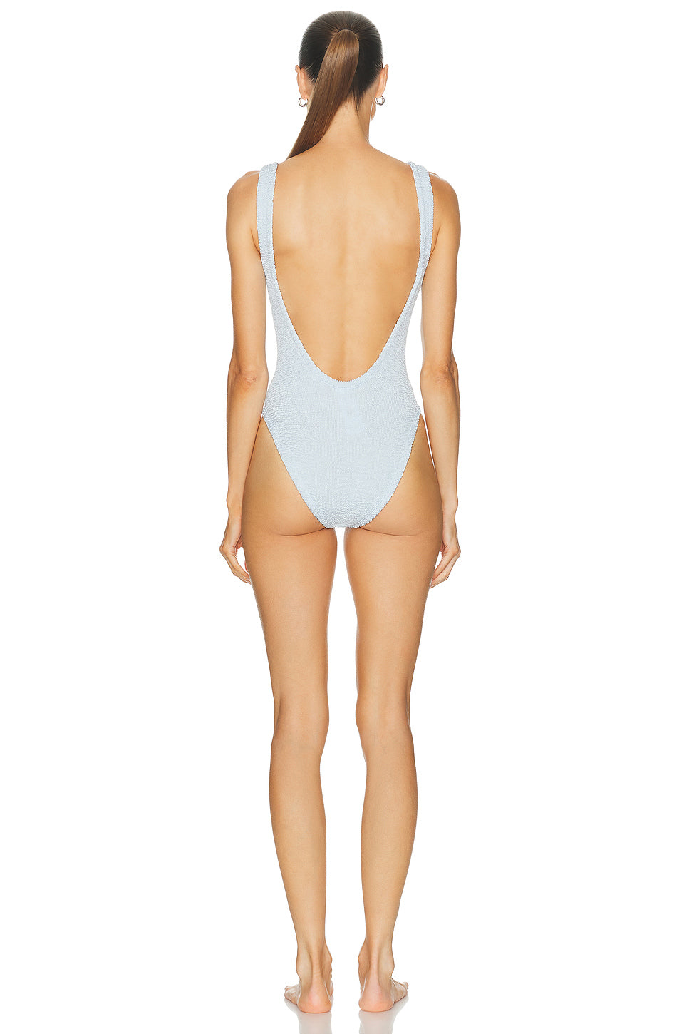 Square Neck One Piece Swimsuit