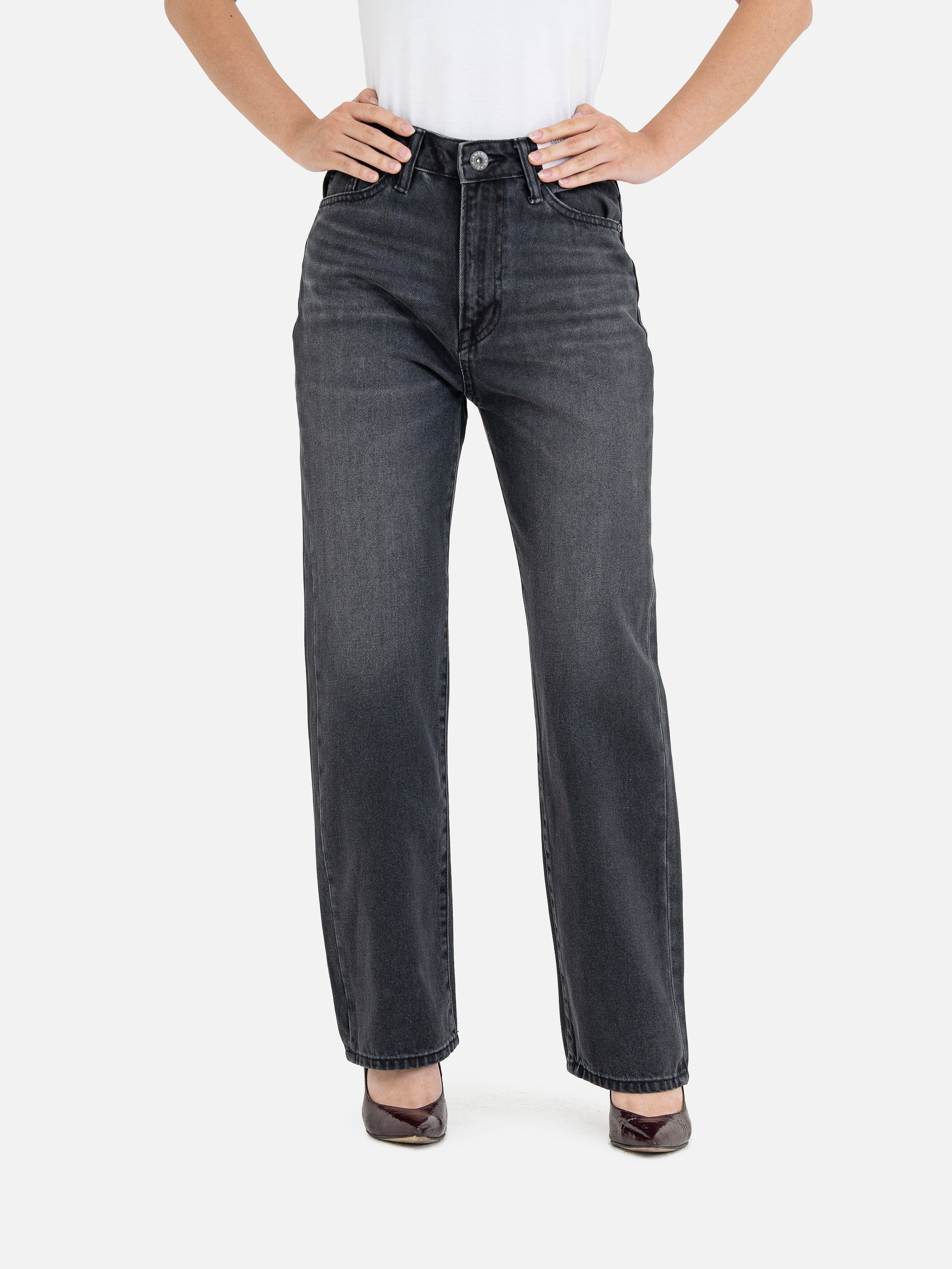 Hakusan Straight Denim Pants