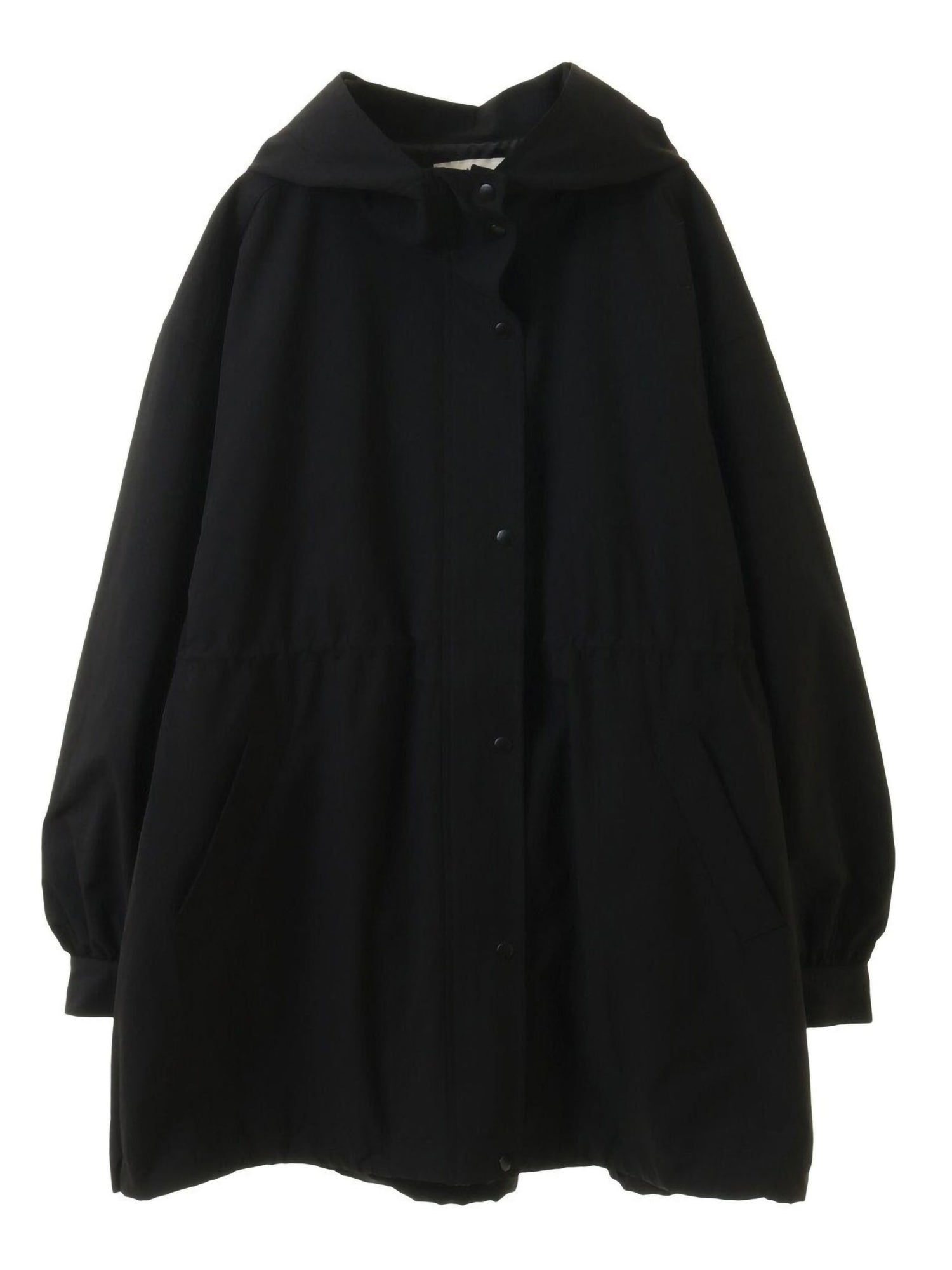 Himo Drawstring Mid-Length Hoodie