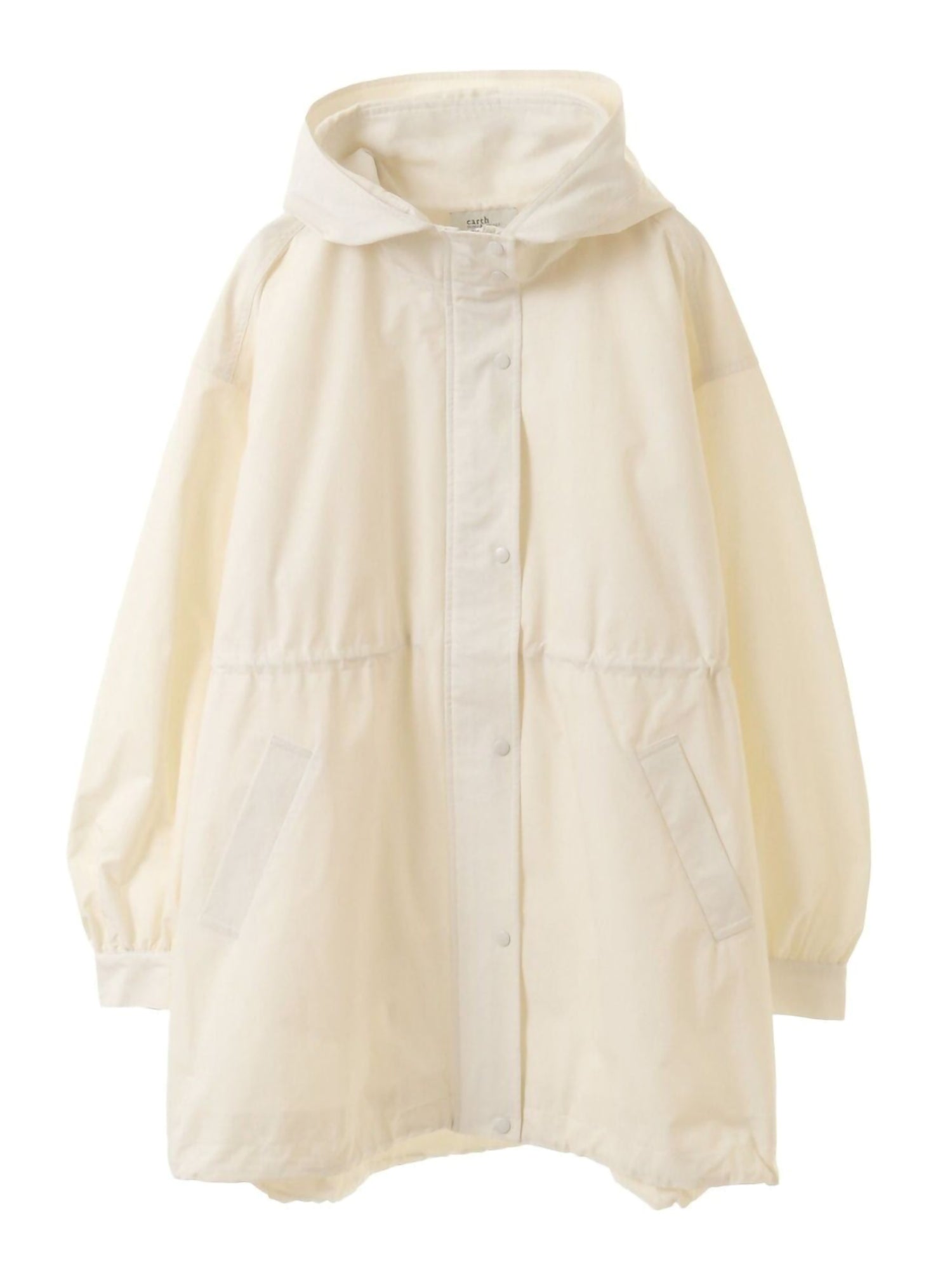 Himo Drawstring Mid-Length Hoodie