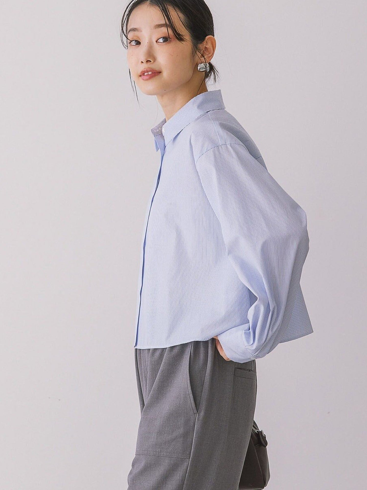 Hinoki Cropped Shirt