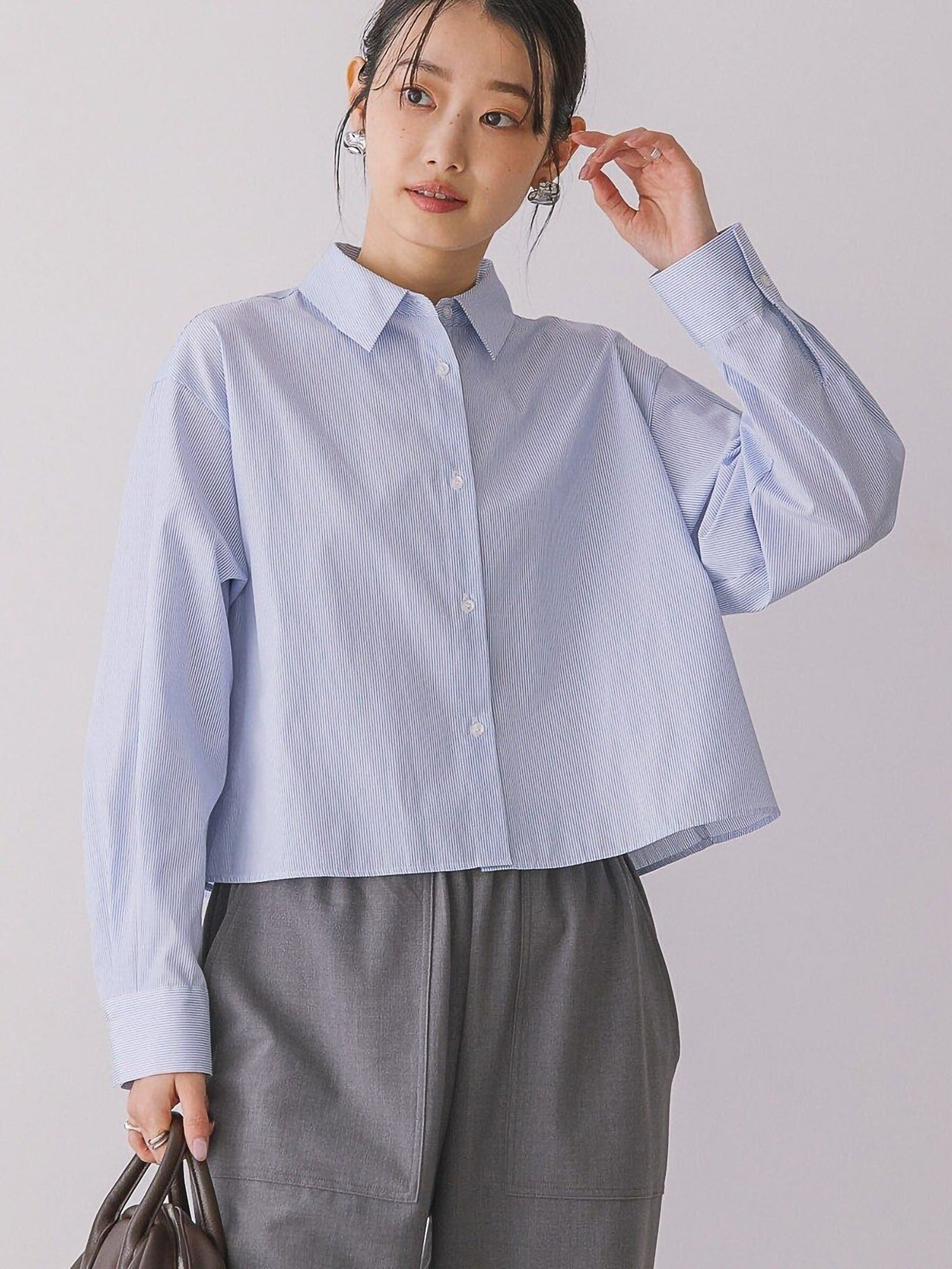 Hinoki Cropped Shirt